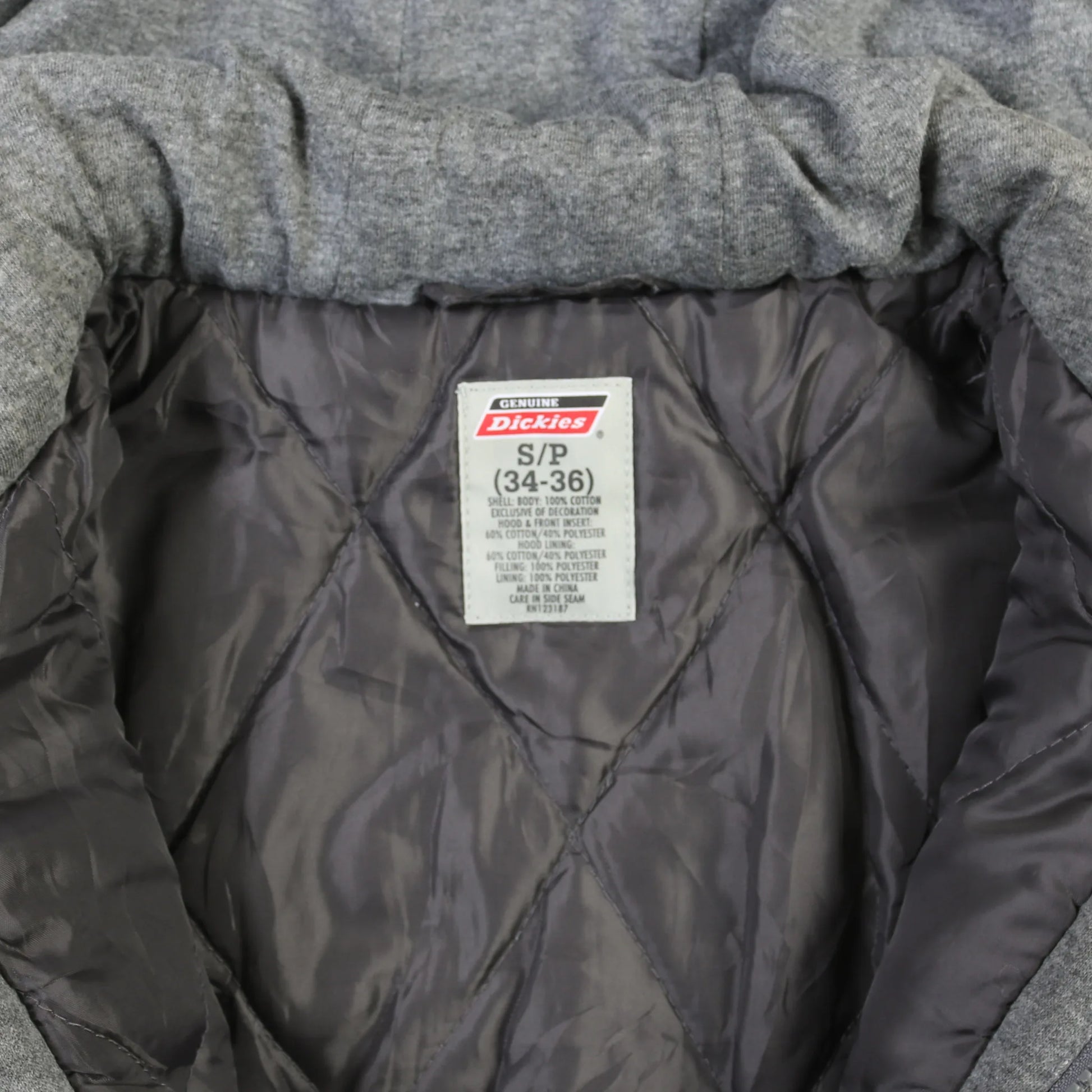 Hooded Work Jacket - Grey