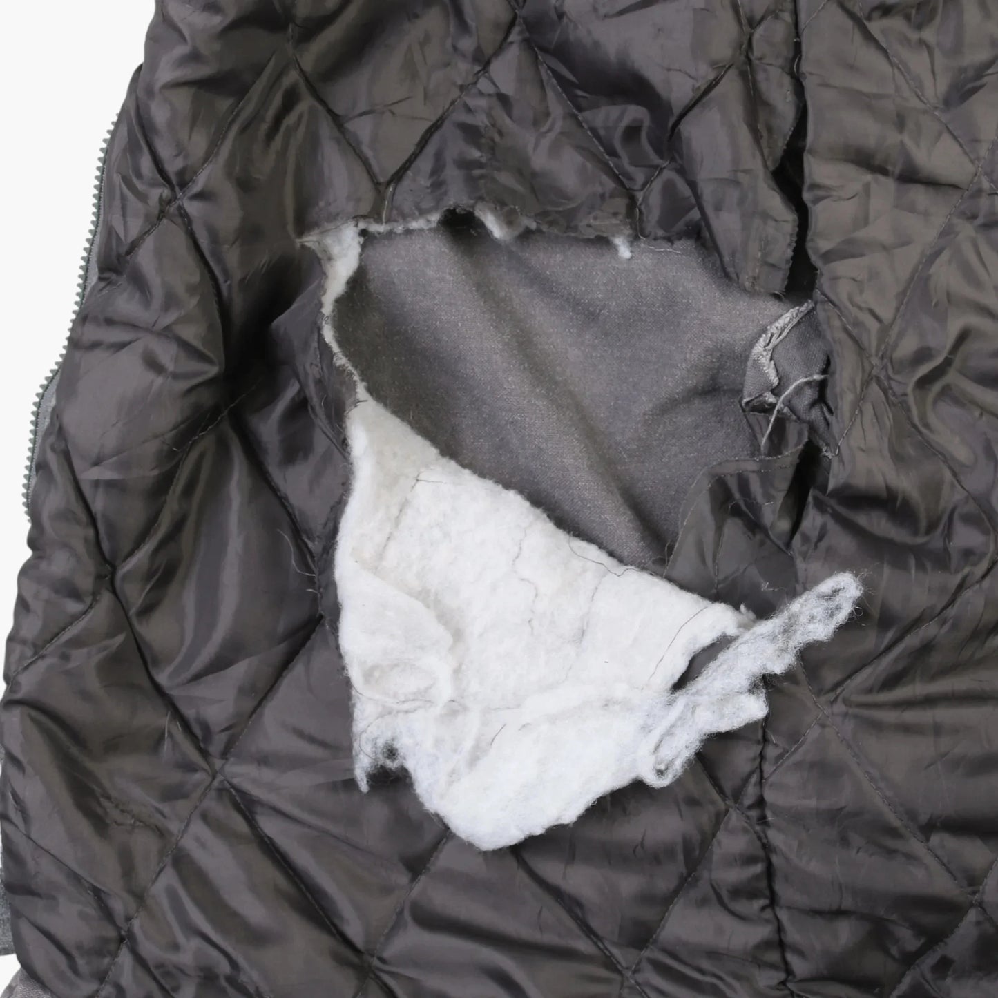 Hooded Work Jacket - Grey