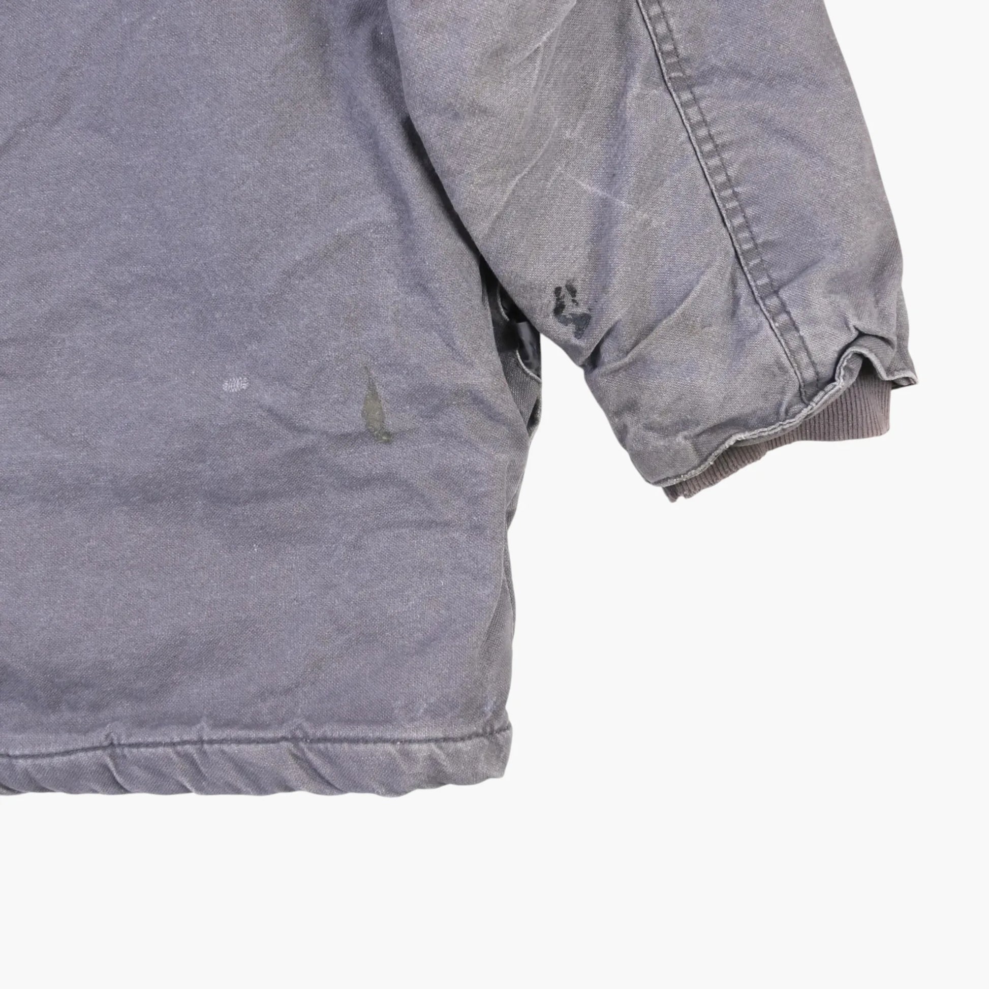 Hooded Work Jacket - Grey