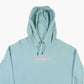 Vintage Hooded Sweatshirt - Turquoise