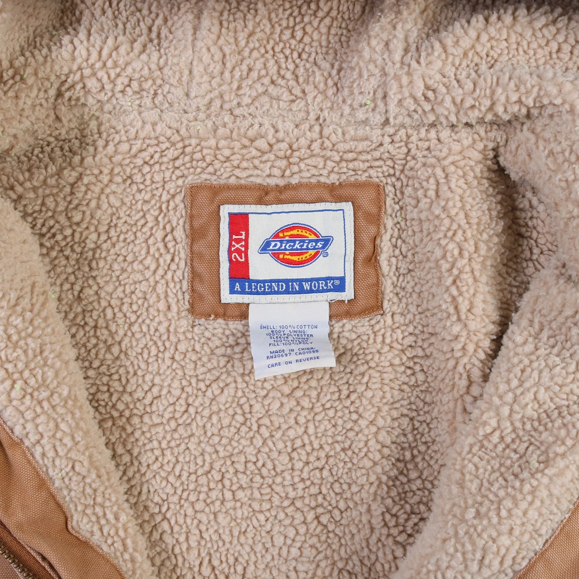 Hooded Work Jacket - Brown