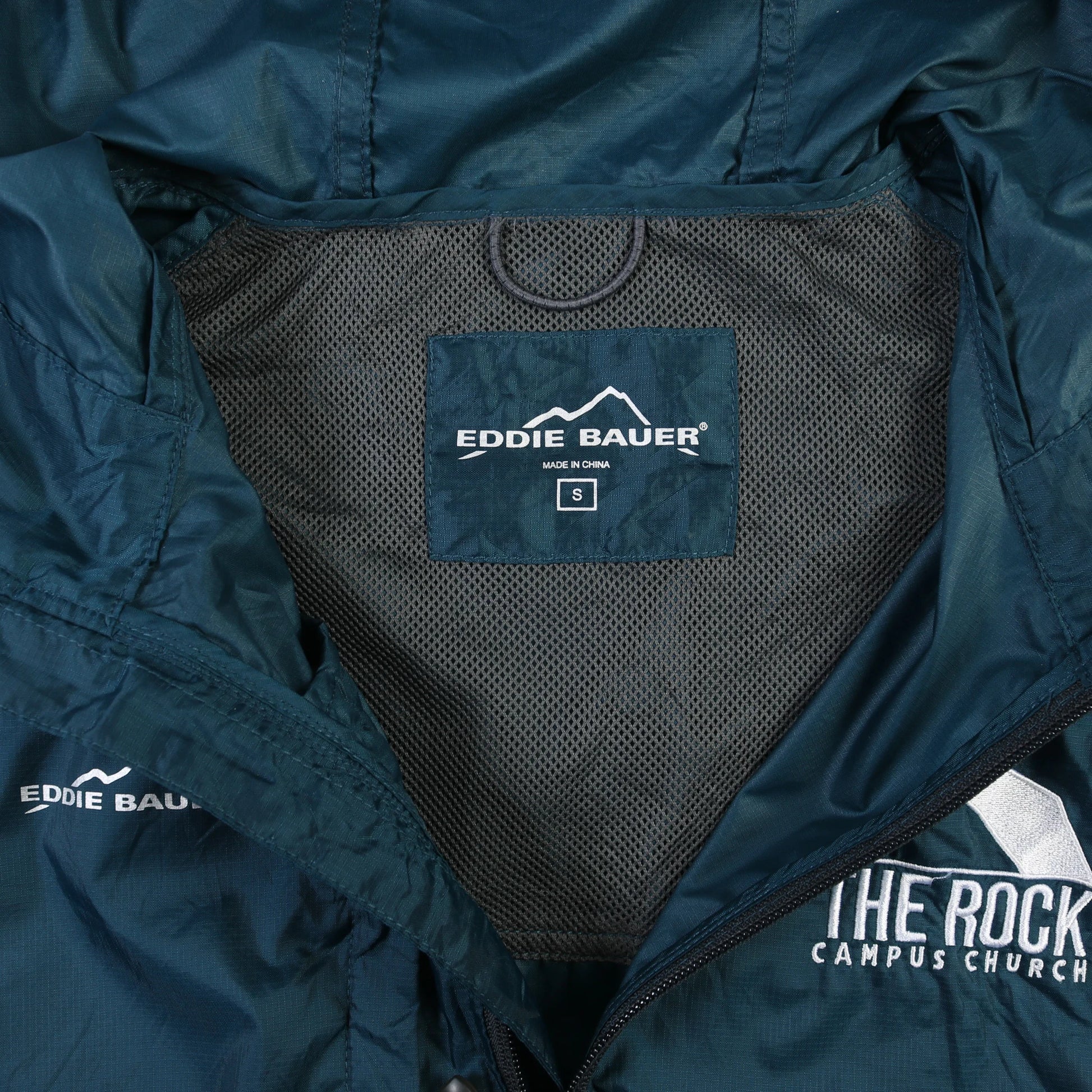 Hooded Windbreaker Jacket - Blue