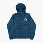 Hooded Windbreaker Jacket - Blue