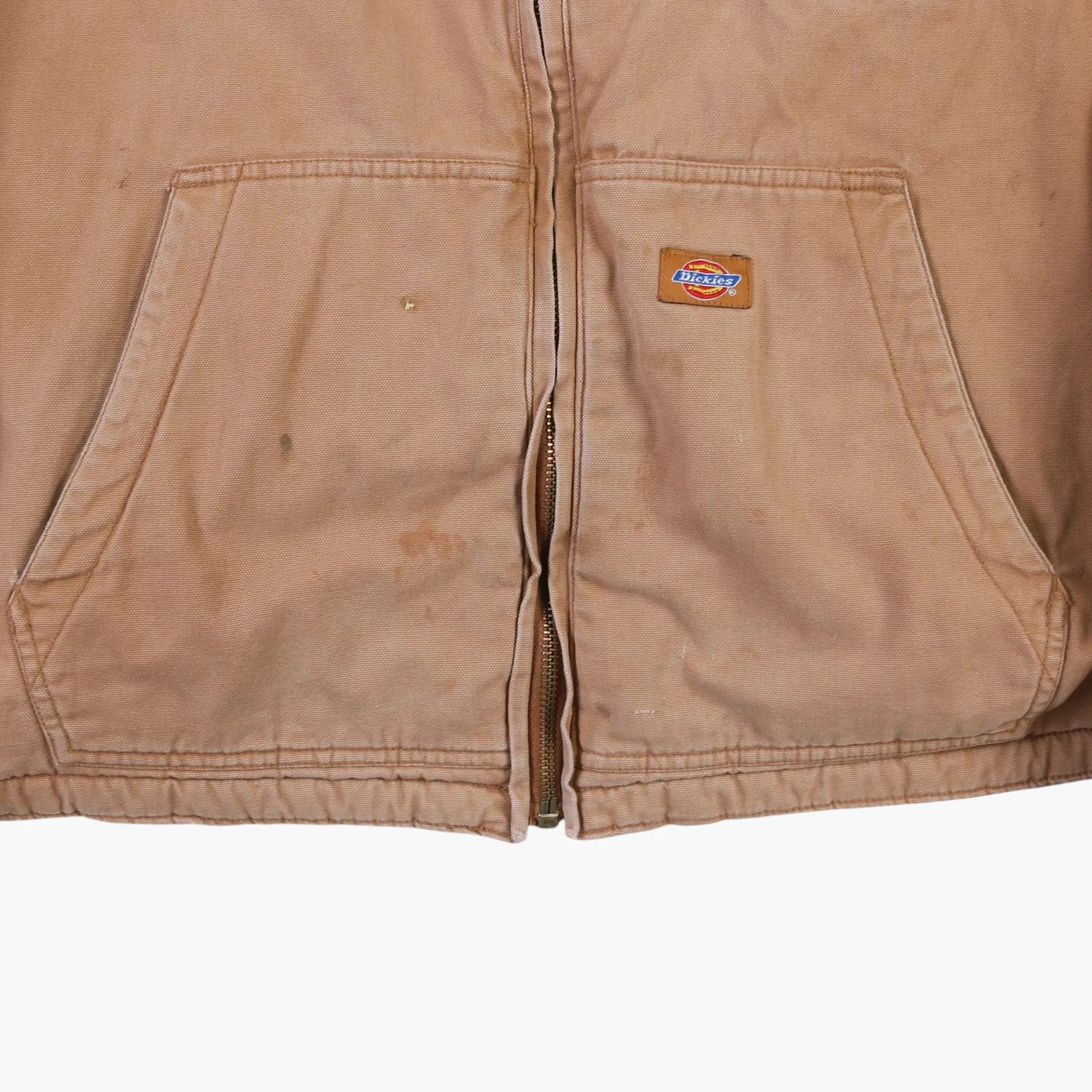 Hooded Work Jacket - Brown