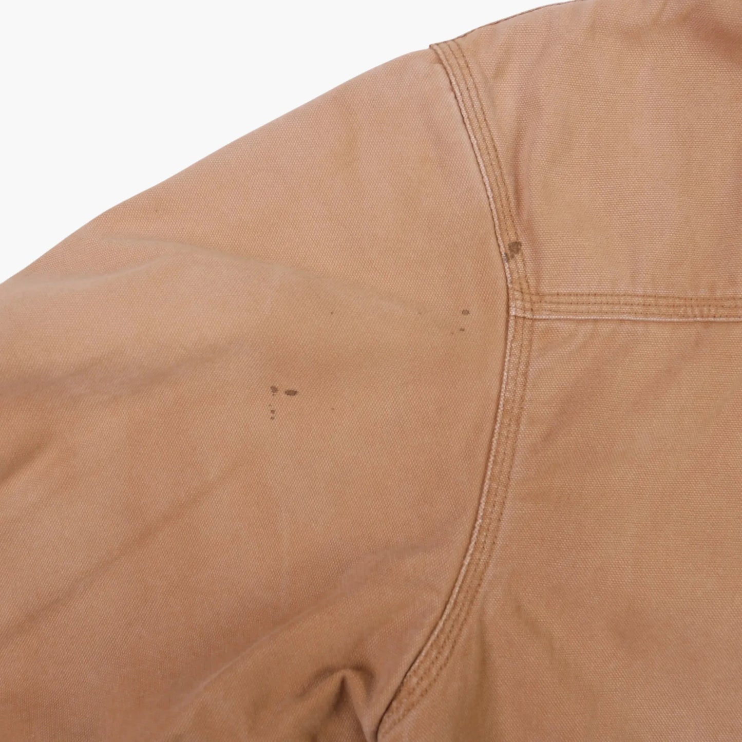 Hooded Work Jacket - Brown