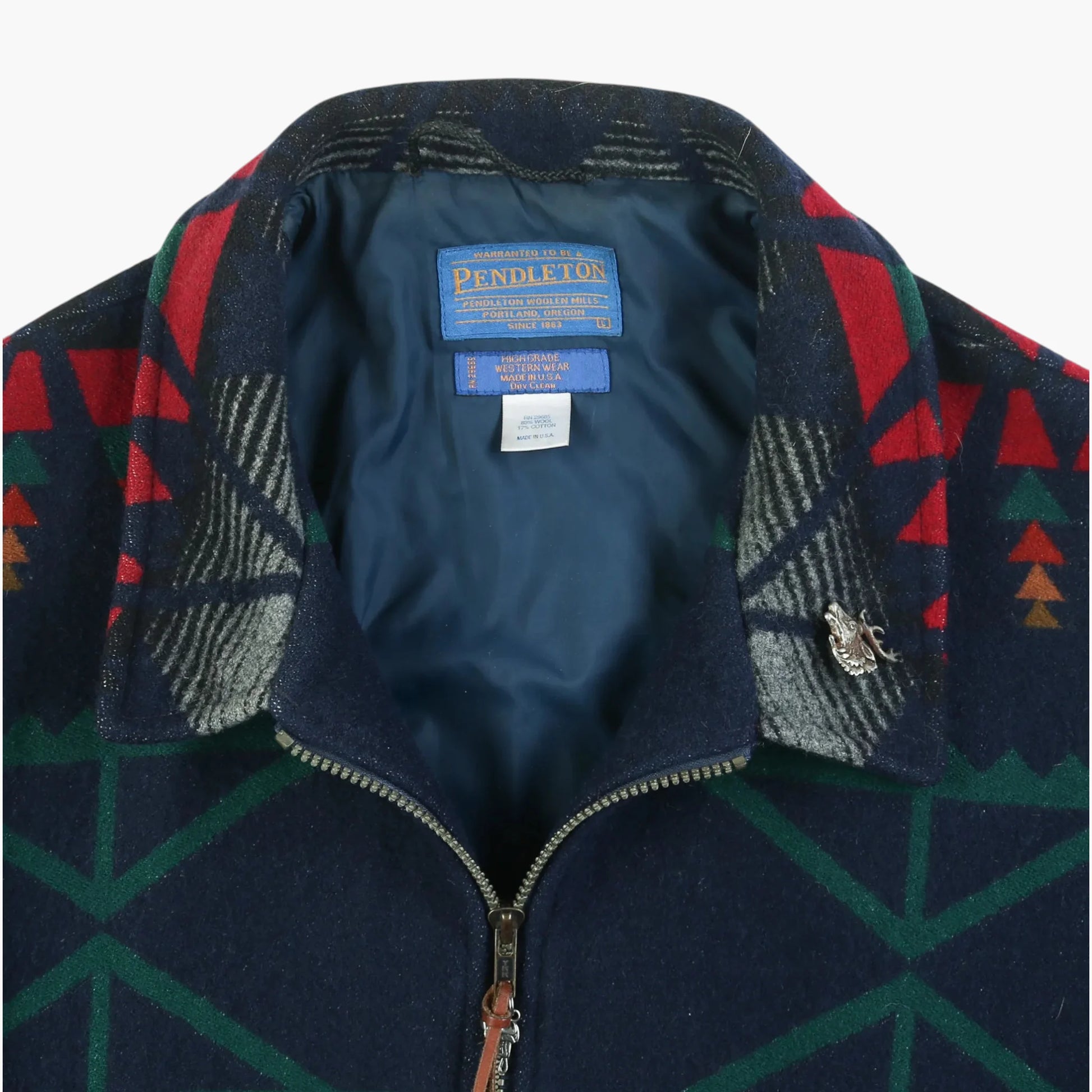 Western Aztec Bomber Jacket