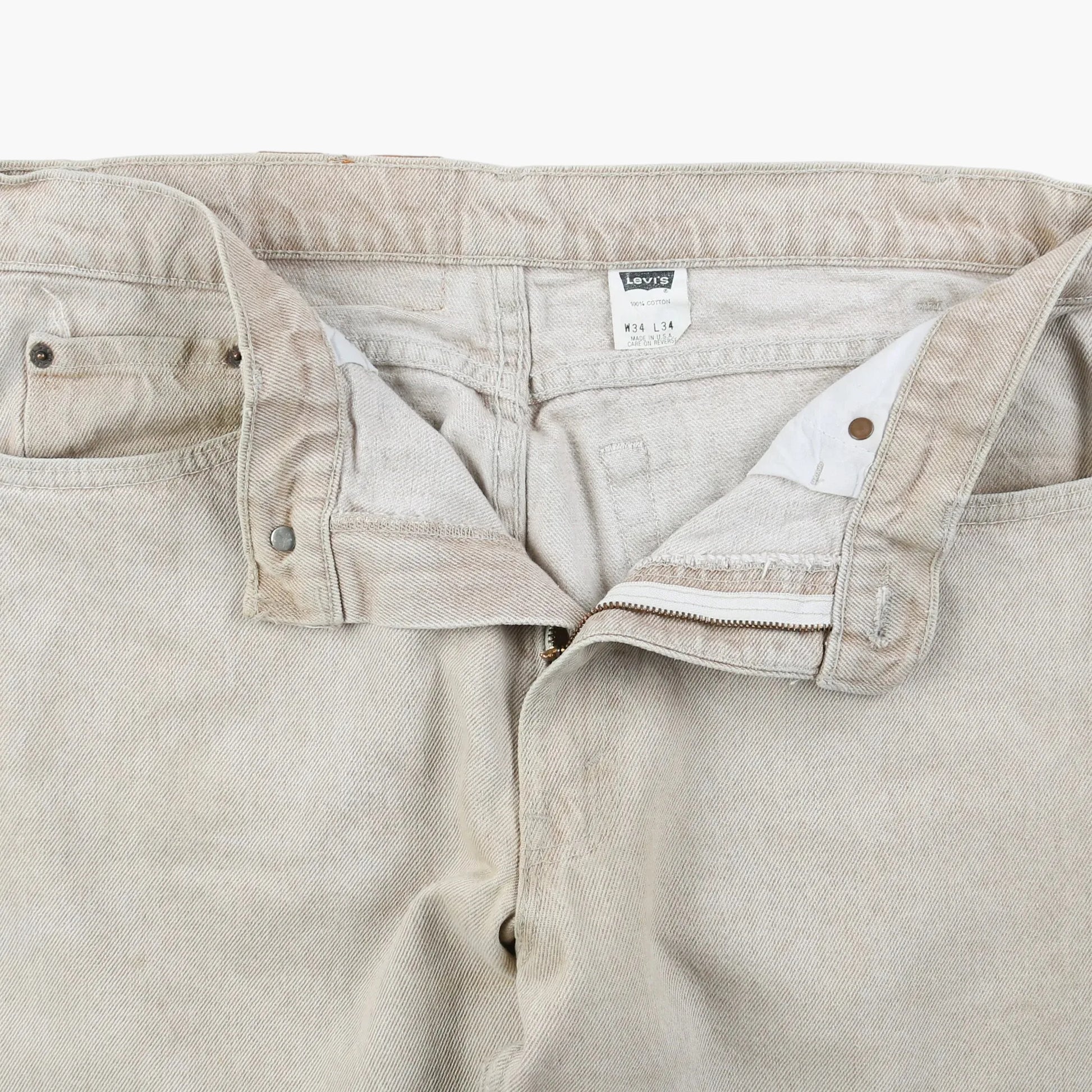 Vintage 505 Jeans - Beige 34/34