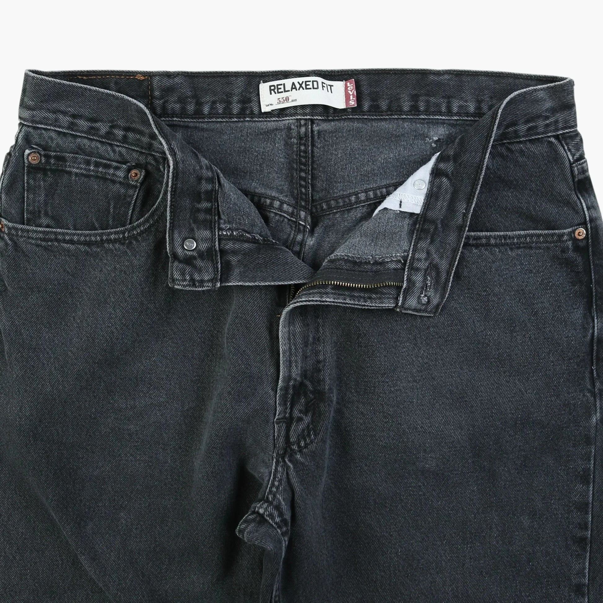 Vintage 550 Jeans - Black 38/34