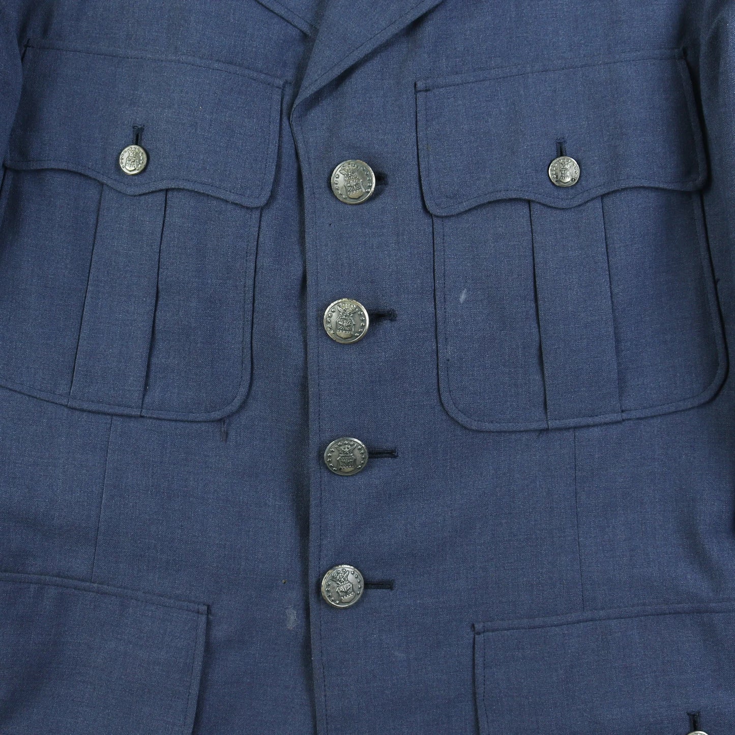 1960's USAF Wool Tropical Serge Dress Jacket