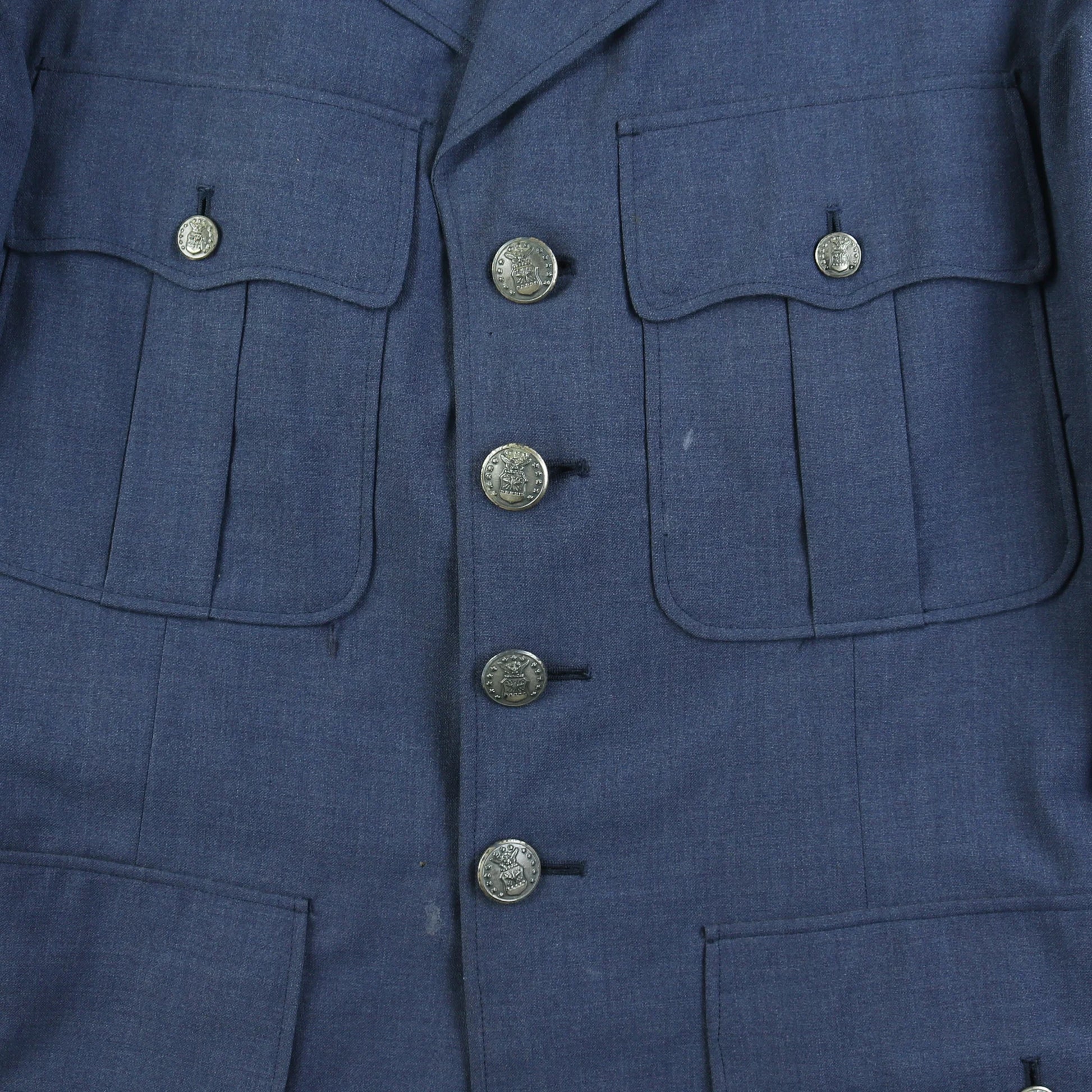 1960's USAF Wool Tropical Serge Dress Jacket