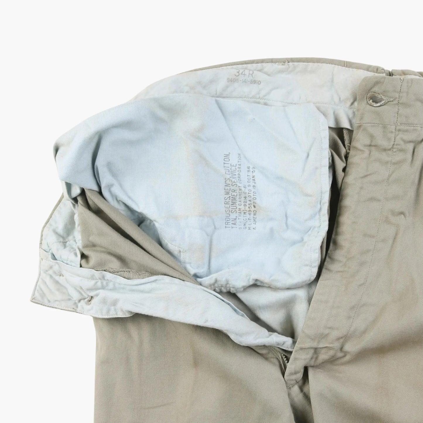 1950's US Army Summer Service Trouser