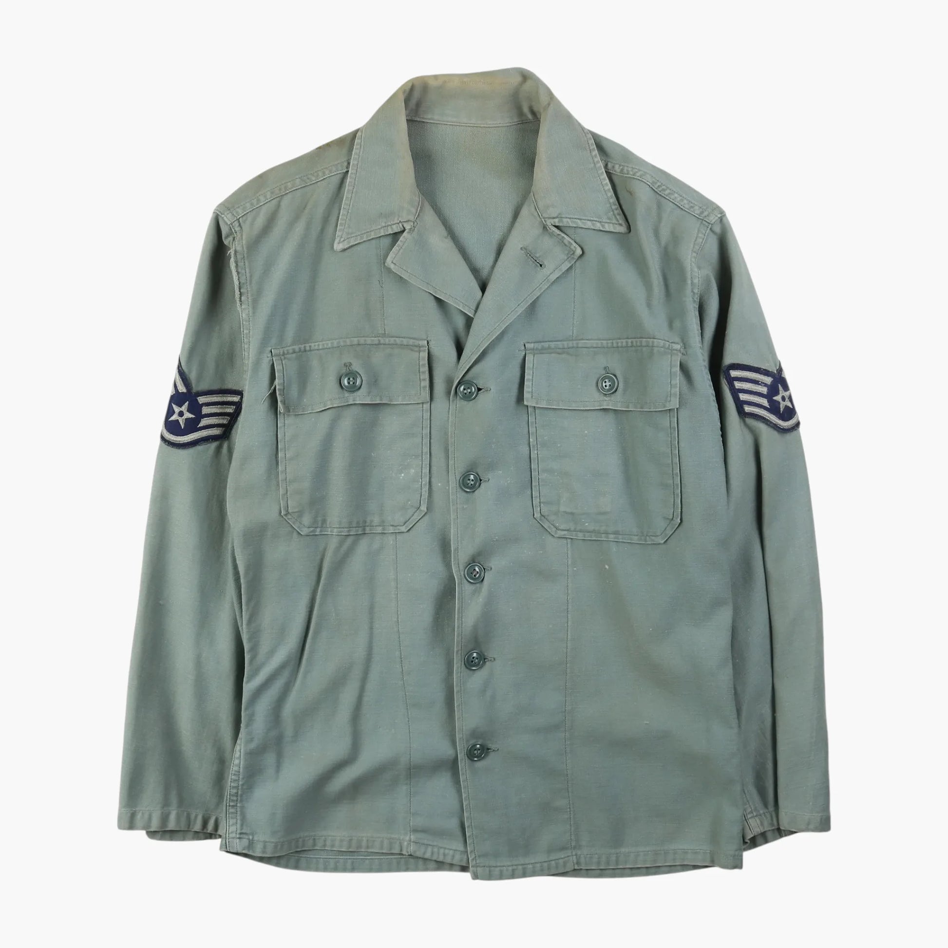 1960's US Army OG107 Cotton Sateen Shirt