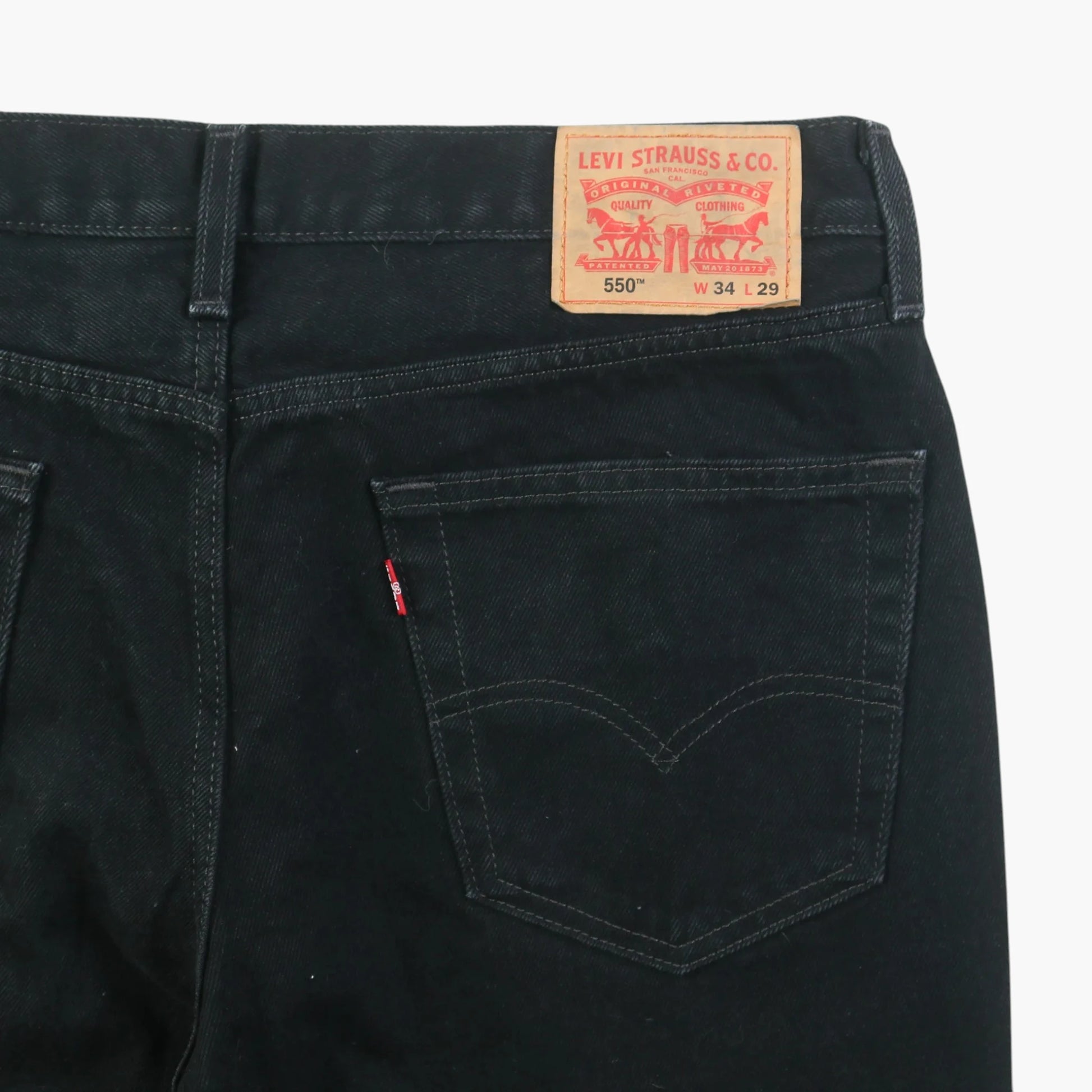 Vintage 550 Jeans - Black 34/29