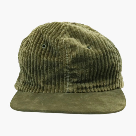 Green Corduroy Cap