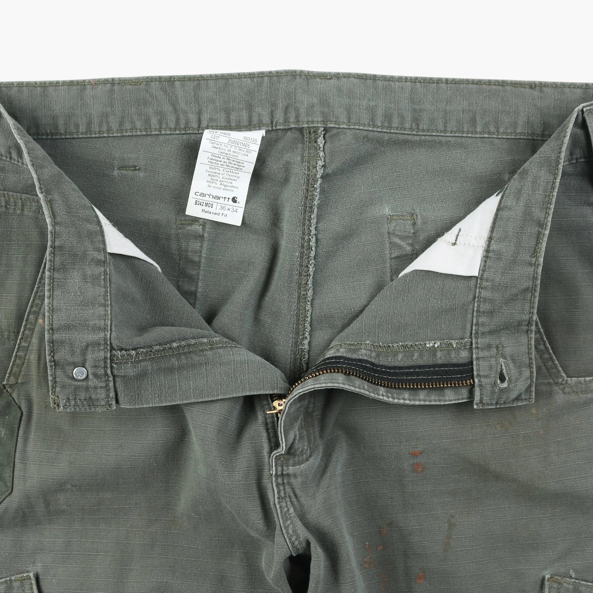 Vintage Cargo Pants - Green - 36/34