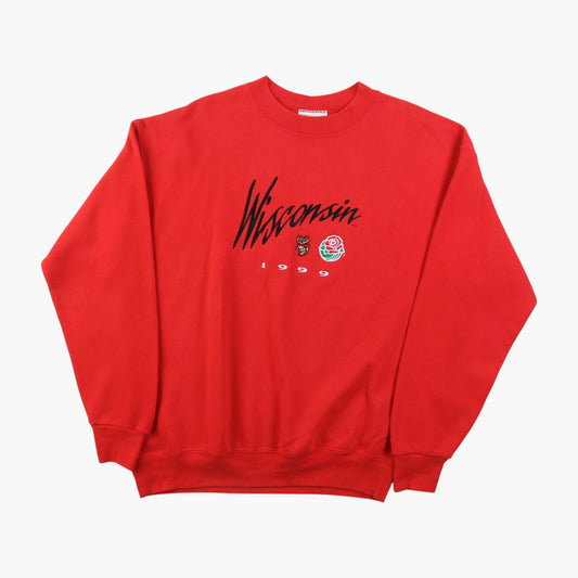 Vintage 'Wisconsin Badgers 1999' Graphic Sweatshirt