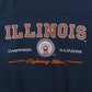 Vintage 'Illinois Fighting Illini' Graphic Sweatshirt