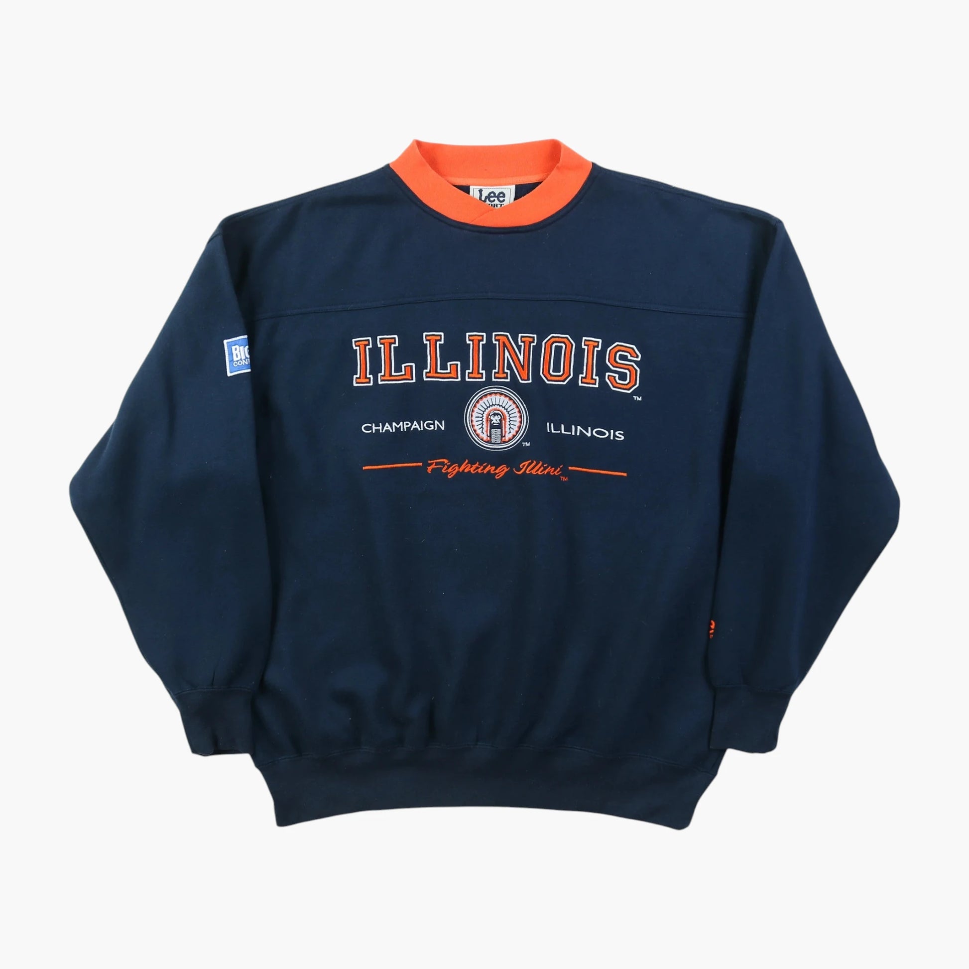 Vintage 'Illinois Fighting Illini' Graphic Sweatshirt
