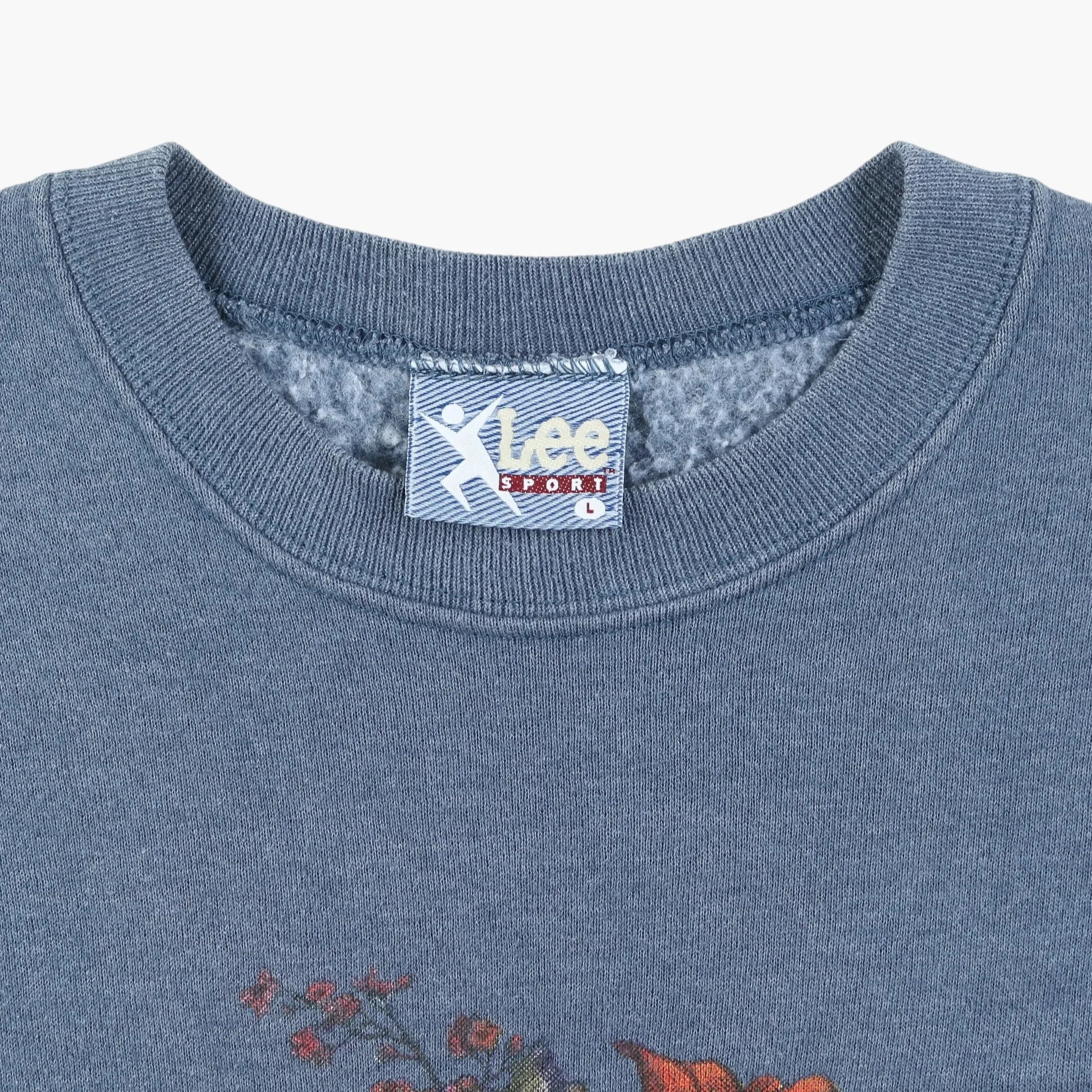Vintage 'Flowers' Graphic Sweatshirt