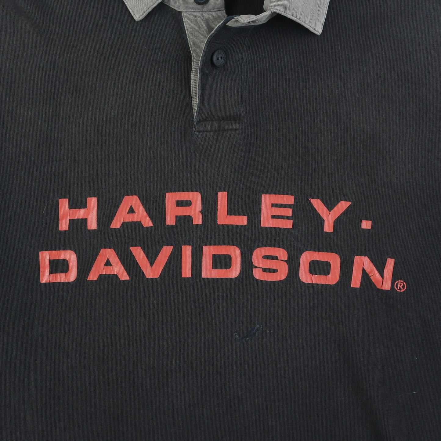 'Harley Davidson' Long Sleeve Polo