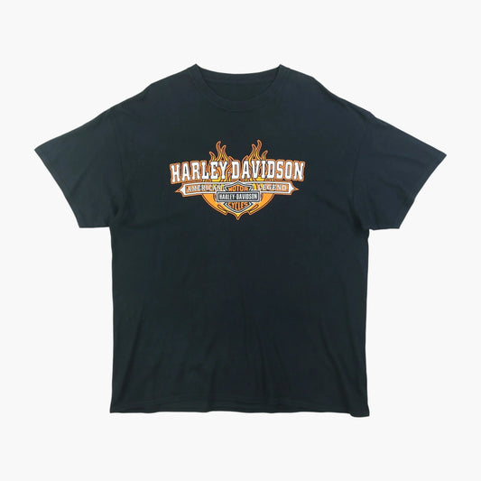 'Harley Davidson Flame Logo' T-Shirt