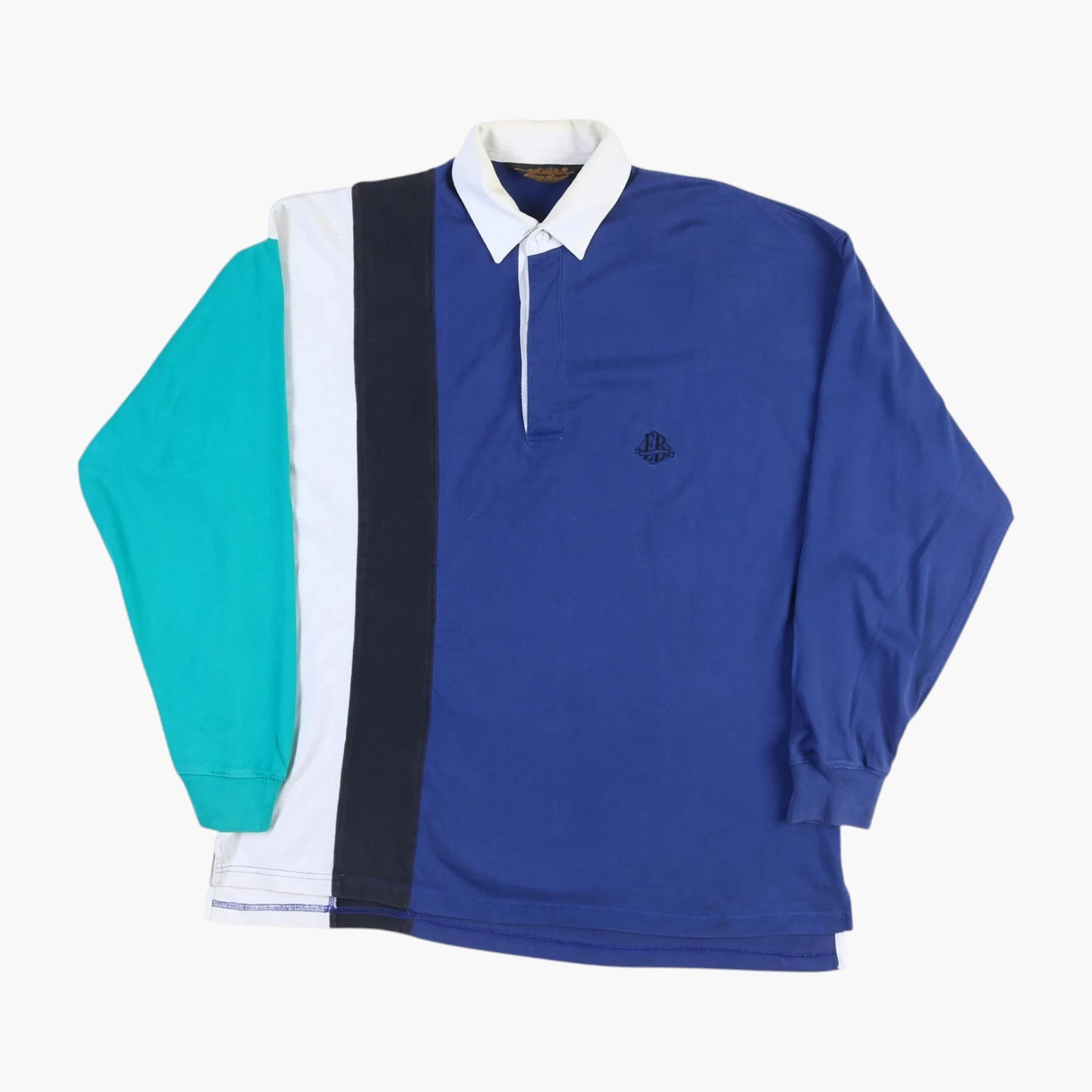 Eddie Bauer Rugby Shirt - Blue Stripe