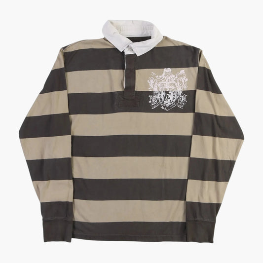 Arizona Jean Co. Rugby Shirt - Brown Stripe