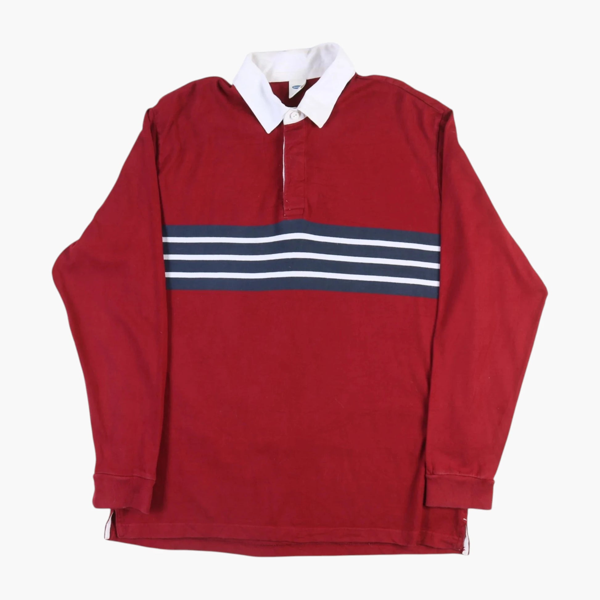 Old Navy Rugby Shirt - Grey Stripe