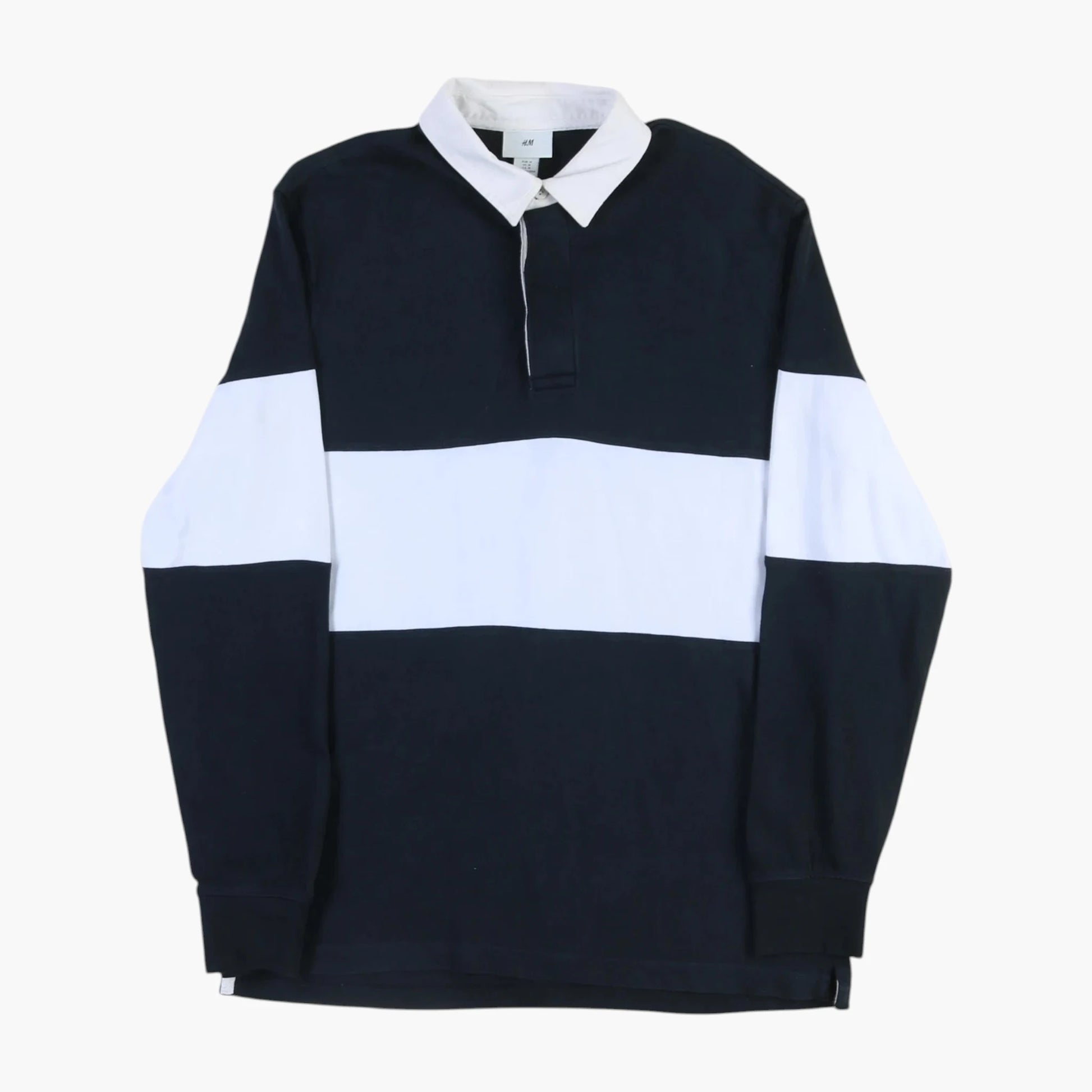 H&M Rugby Shirt - Black Stripe
