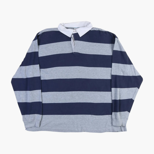 Old Navy Rugby Shirt - Grey Stripe