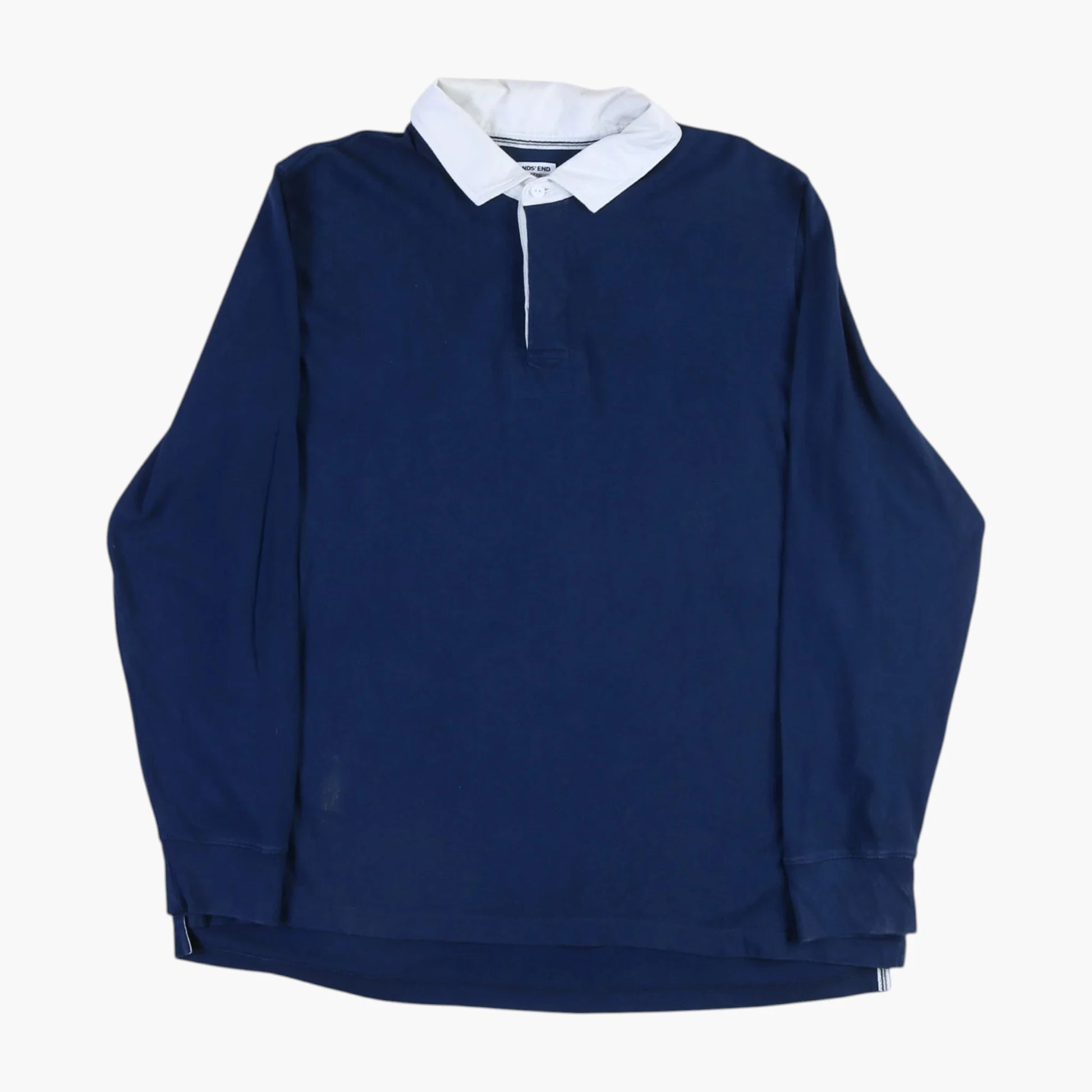 Lands' End Rugby Shirt - Navy