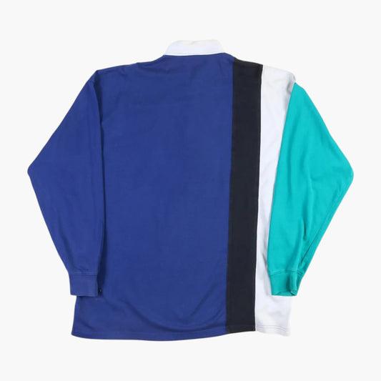 Eddie Bauer Rugby Shirt - Blue Stripe