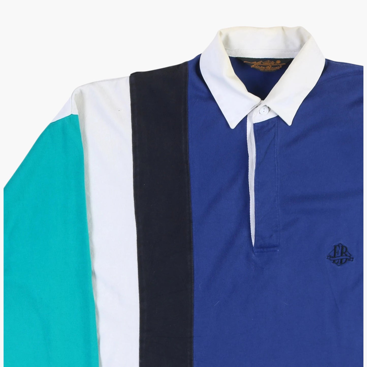 Eddie Bauer Rugby Shirt - Blue Stripe