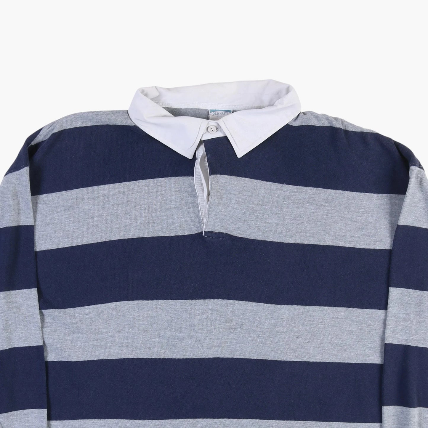 Old Navy Rugby Shirt - Grey Stripe