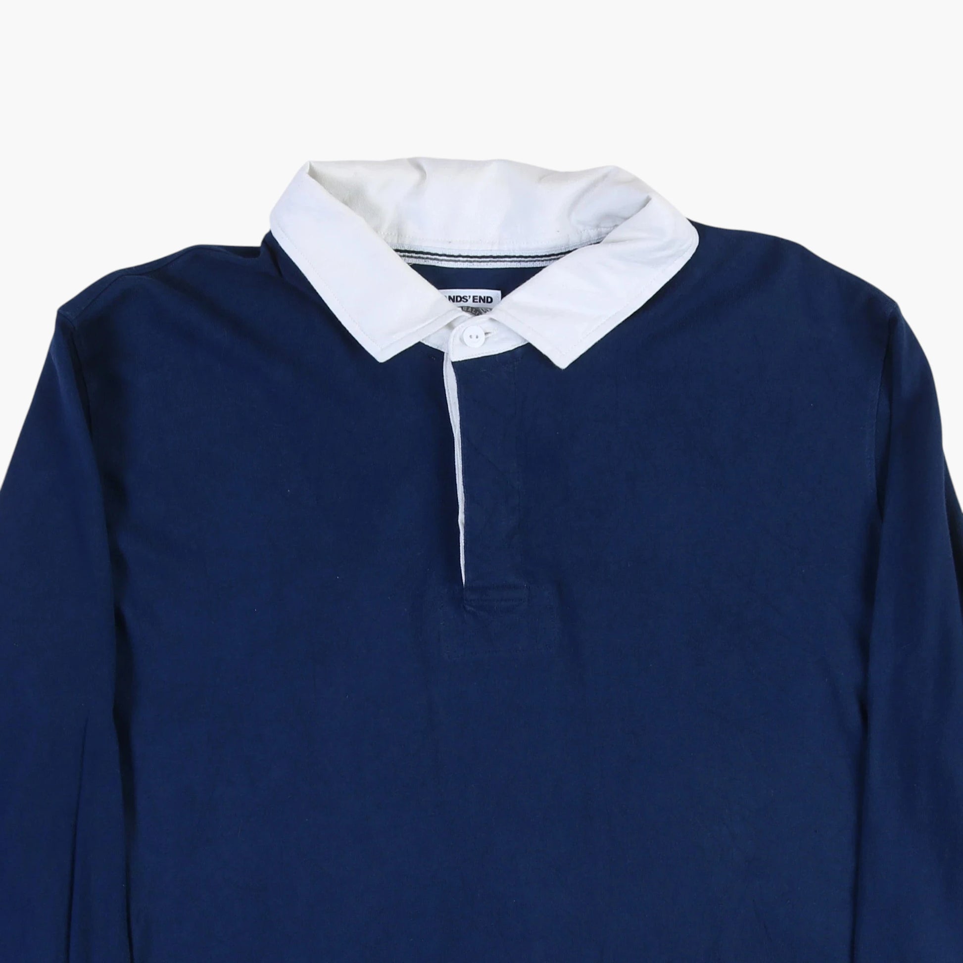 Lands' End Rugby Shirt - Navy