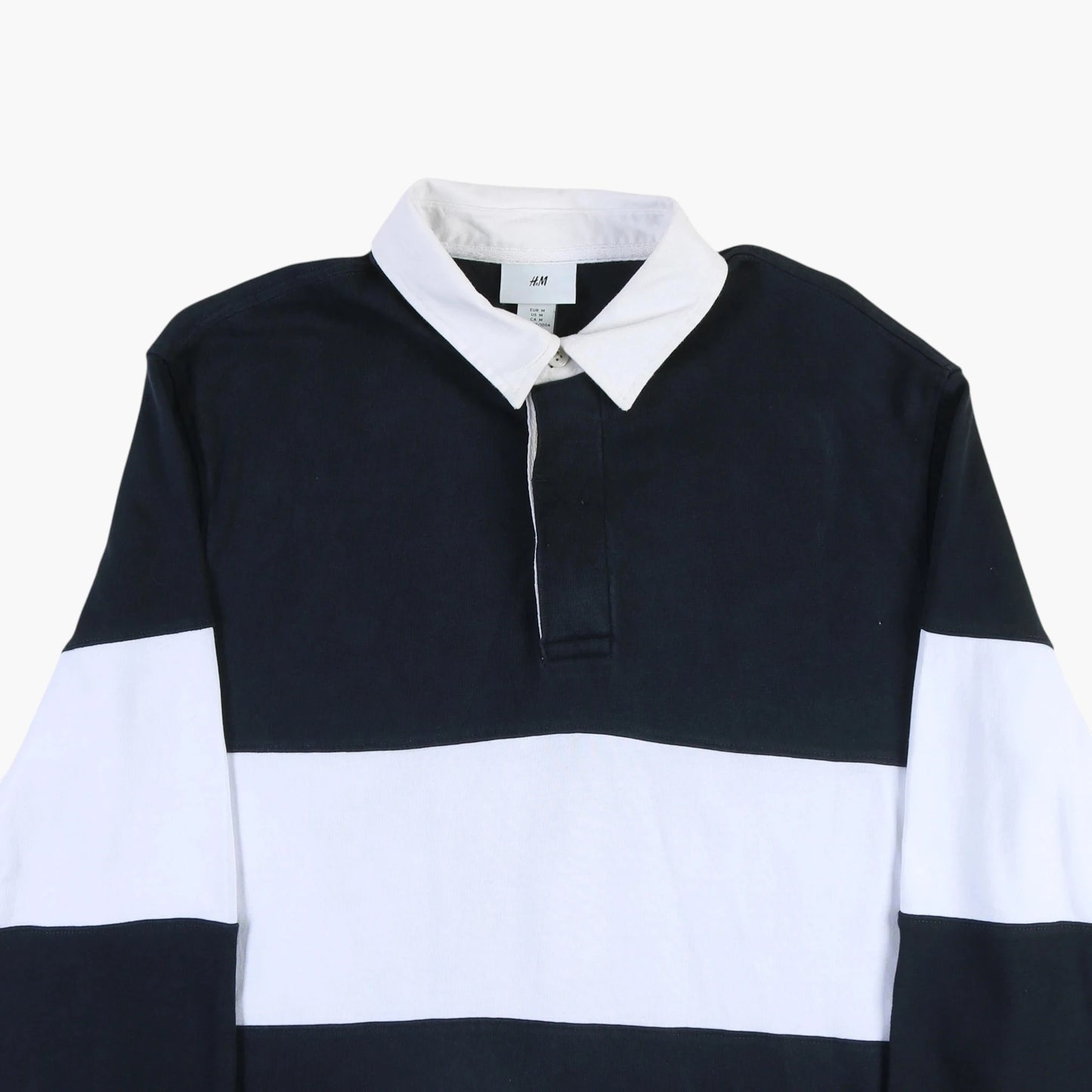 H&M Rugby Shirt - Black Stripe