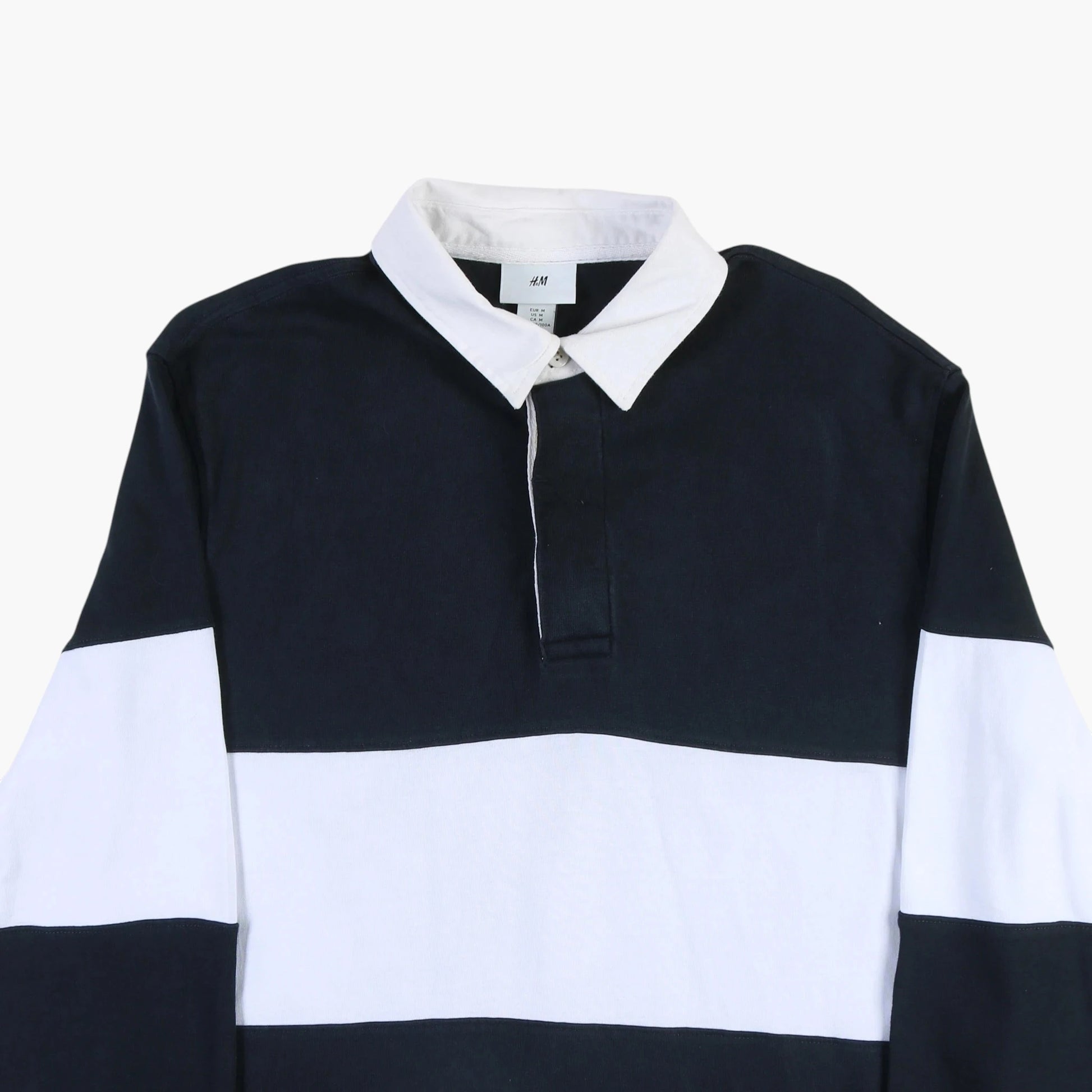 H&M Rugby Shirt - Black Stripe