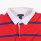 Lands' End Rugby Shirt - Red Stripe