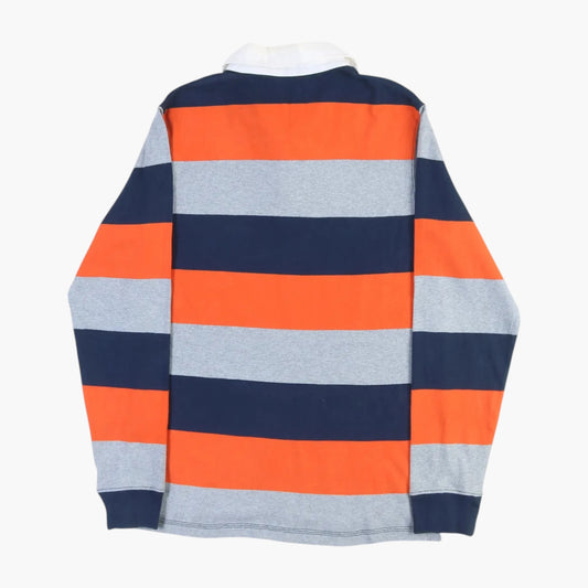 Old Navy Rugby Shirt - Orange Stripe