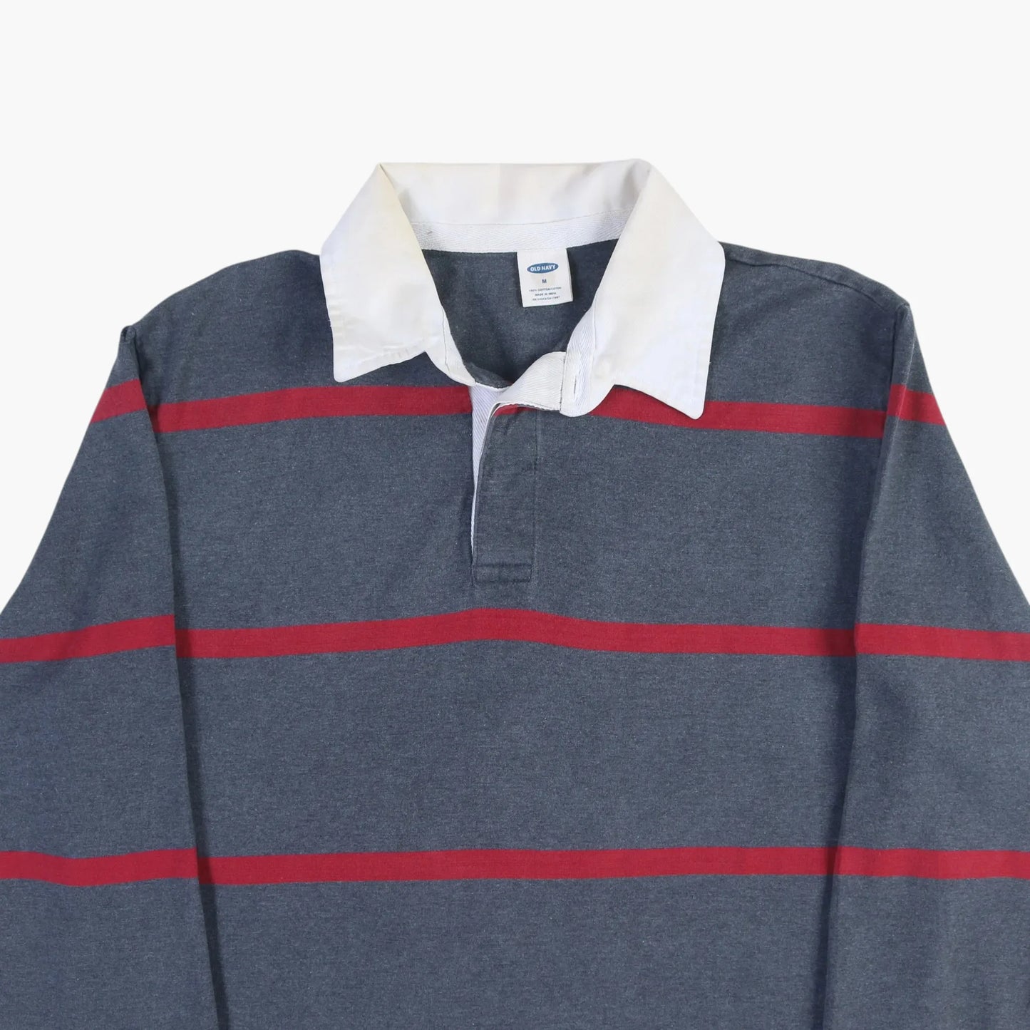 Old Navy Rugby Shirt - Grey Stripe