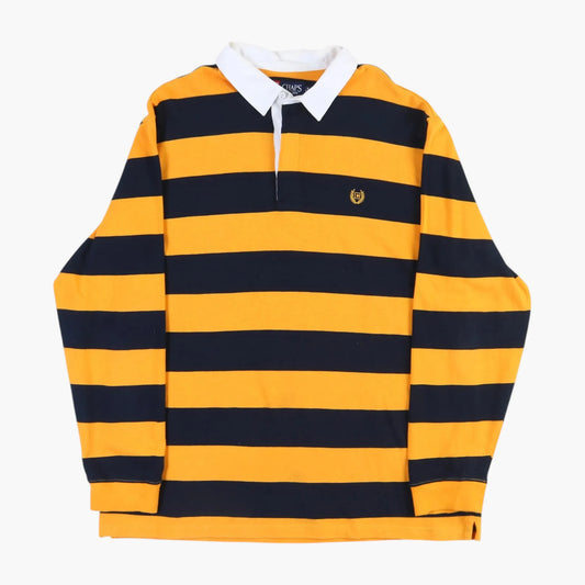 Chaps Rugby Shirt - Yellow Stripe
