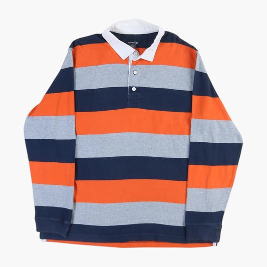 Old Navy Rugby Shirt - Orange Stripe