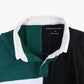 Aeropostale Rugby Shirt - Green Patchwork