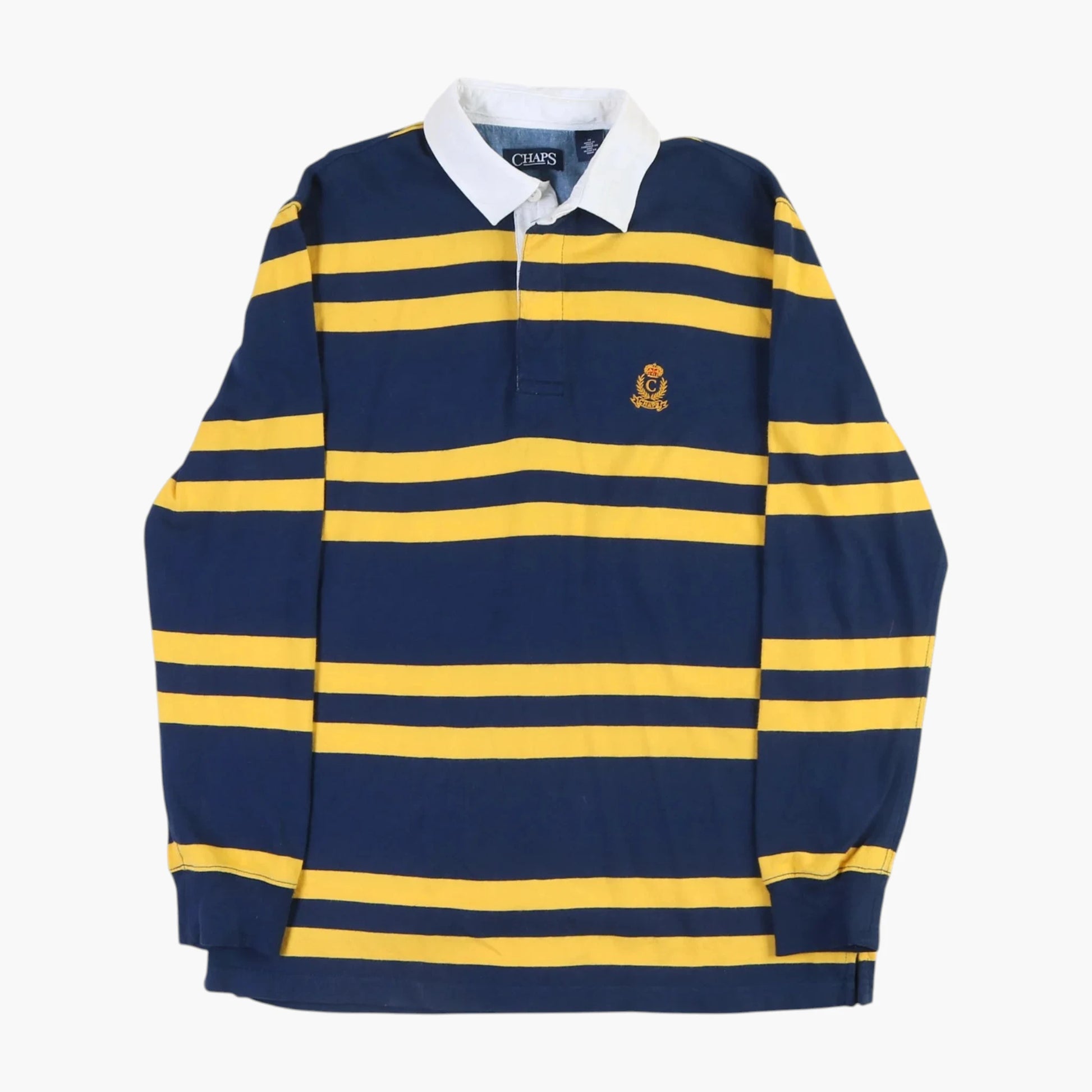 Chaps Rugby Shirt - Yellow Stripe