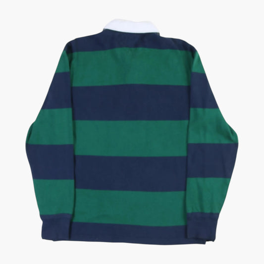 Tommy Hilfiger Rugby Shirt - Green Stripe