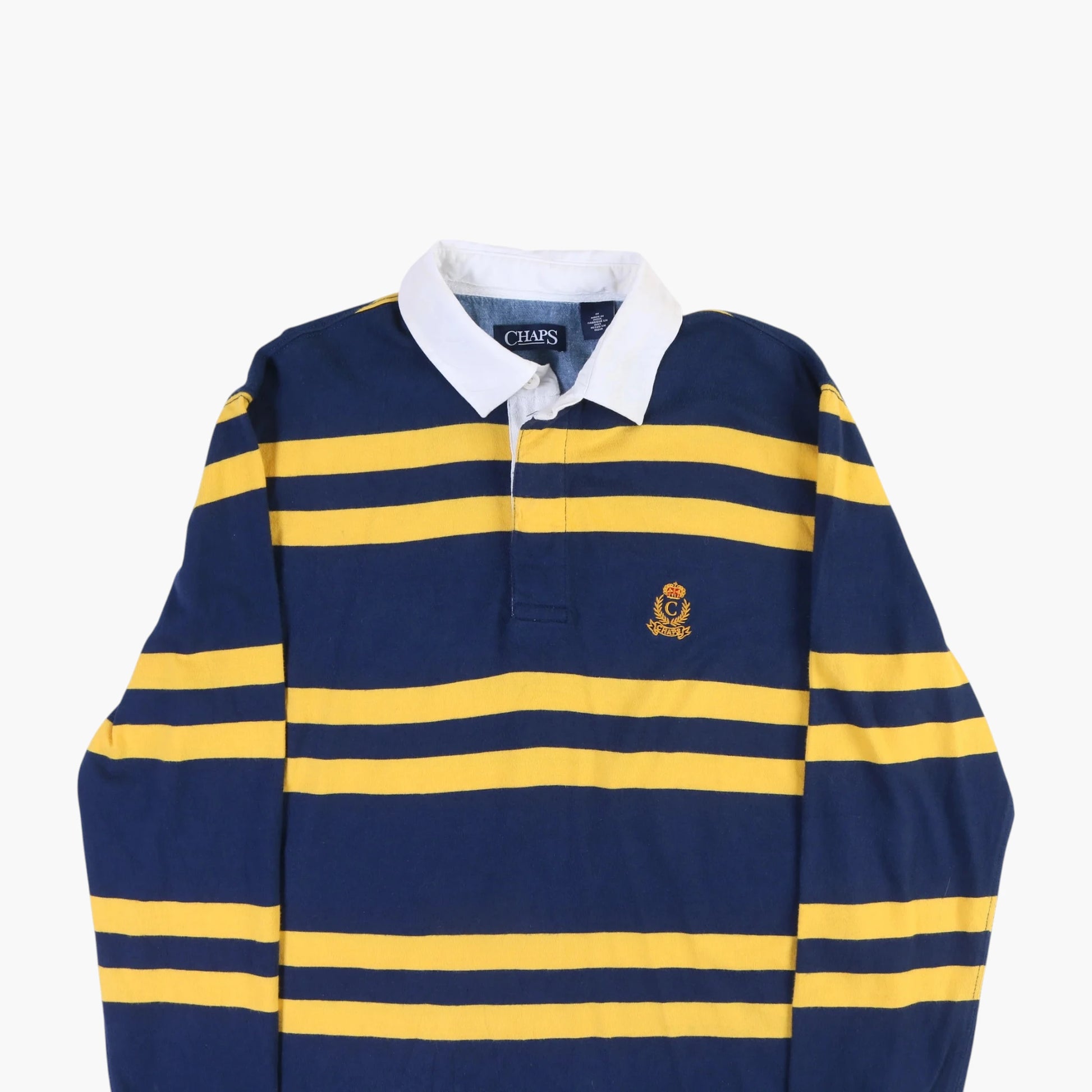Chaps Rugby Shirt - Yellow Stripe