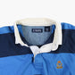 Chaps Rugby Shirt - Blue Stripe