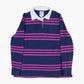 Lands' End Rugby Shirt - Pink Stripe