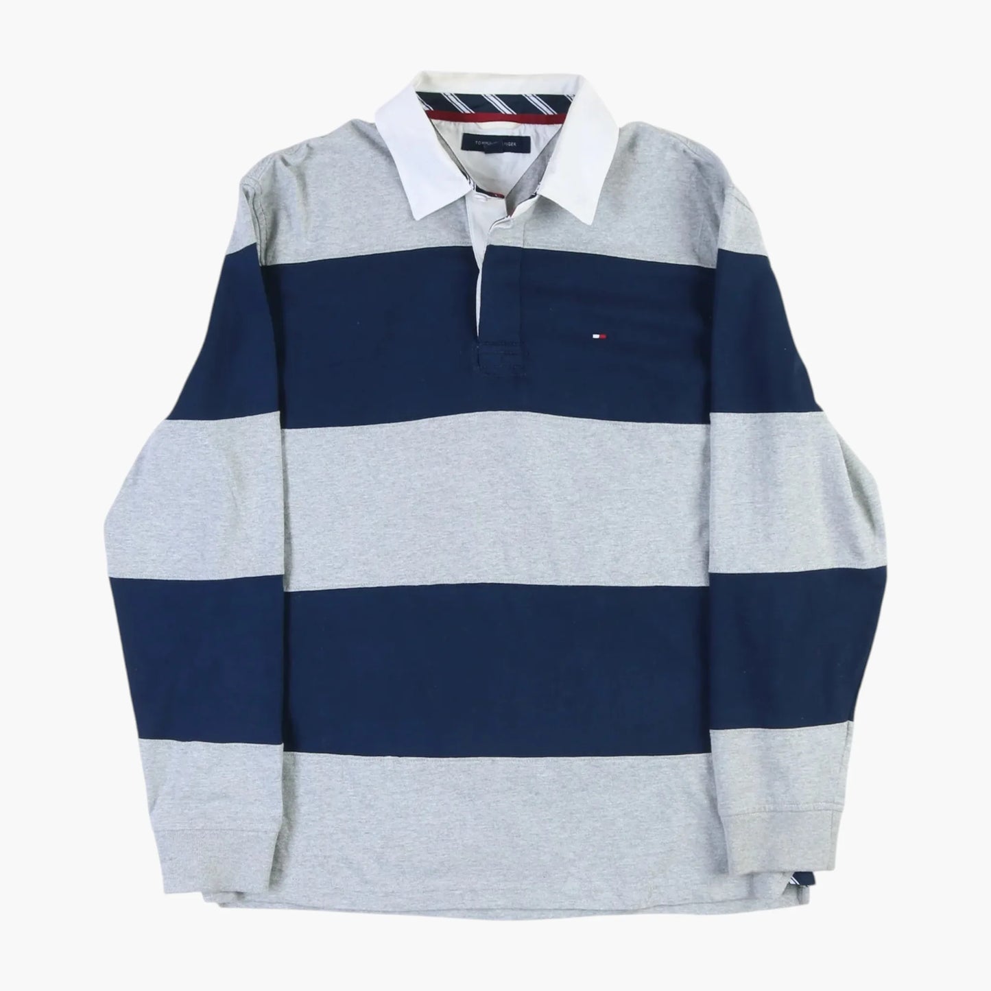 Tommy Hilfiger Rugby Shirt - Grey Stripe