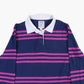 Lands' End Rugby Shirt - Pink Stripe